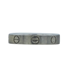 Cartier Love Platinum Band Ring