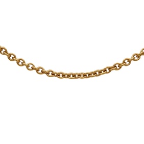 Cartier 18k Yellow Gold Chain Necklace