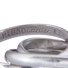 Cartier Trinity Platinum Ring
