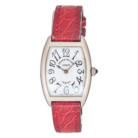 Franck Muller Curvex 18K White Gold Watch Ref. 1752 QZ, circa 2018