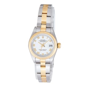 Rolex Datejust 18K Yellow Gold and Stainless Steel Watch Ref. 79173, 2002