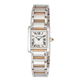 Cartier Tank Francaise 18K Yellow Gold/SS Watch Ref. W51007Q4 / 2384, 1999
