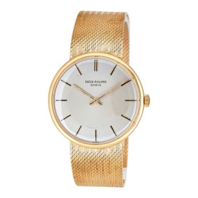 Patek Philippe Calatrava 18K Yellow Gold Watch Ref. 3468, circa 1965