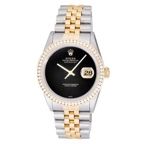 Rolex Datejust 18K Yellow Gold/SS Watch Ref. 16233, circa 1996