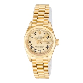 Rolex Datejust 18K Yellow Gold Watch Ref. 6916, circa 1977