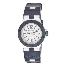 Bulgari Diagono Aluminum Watch Ref. AL32TA, circa 2004