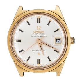 Omega Constellation 14K Yellow Gold Watch Head Ref. 100L105, circa 1960