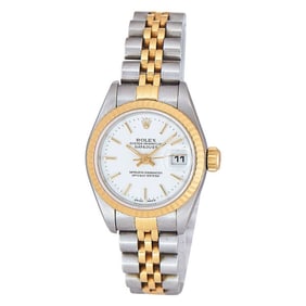 Rolex Datejust 18K Yellow Gold and Stainless Steel Watch Ref. 79173, 2001