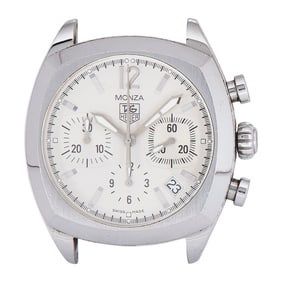 Tag Heuer Monza Stainless Steel Watch Head & Buckles Ref. CR2114, circa 2005