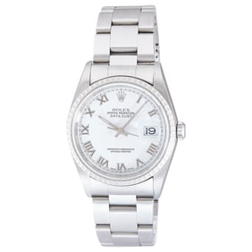 Rolex Datejust Stainless Steel Watch Ref. 16220, 2002