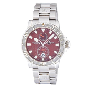 Ulysse Nardin Maxi Marine Diver Stainless Steel Watch Ref. 263-33, 2009