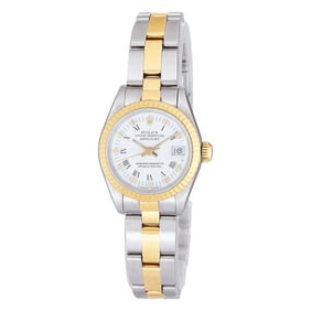 Rolex Datejust 18K Yellow Gold and Stainless Steel Watch Ref. 69173, 1987