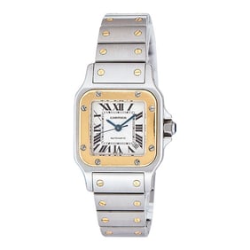 Cartier Santos Galbee 18K Yellow Gold/SS Watch Ref. W20057C4 / 2423, circa 2000