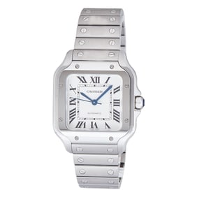 Cartier Santos de Cartier Stainless Steel Watch Ref. WSSA0029 / 4075, circa 2024