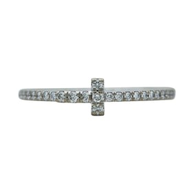 Tiffany & Co. Tiffany T Diamond Wire 18K White Gold Ring