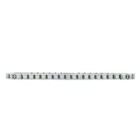 Tous 18K White Gold Diamond Tennis Bracelet