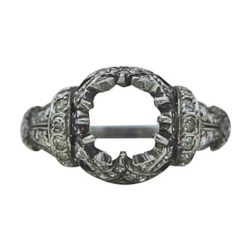 Platinum Diamond 8 Prong Engagement Ring Setting