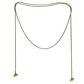 Tiffany & Co. 18K Yellow Gold Chain Wrap Necklace