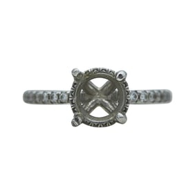 Platinum Diamond Engagement Ring Setting