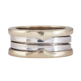 Bvlgari Bulgari B.zero1 18K White Gold Band Ring
