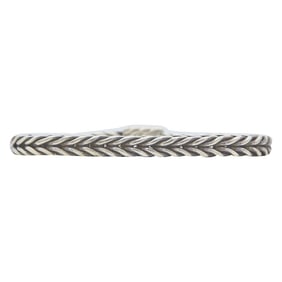 John Hardy Sterling Silver Square Wheat Chain Bracelet