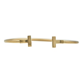 Tiffany & Co. Tiffany T 18K Yellow Gold Narrow Wire Bracelet