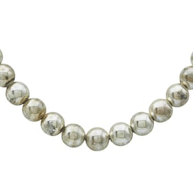 Tiffany & Co. Hardwear Sterling Silver Ball Necklace