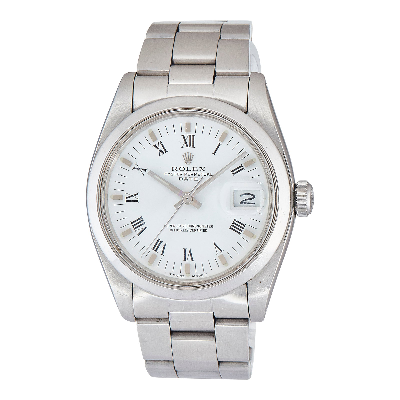 Rolex Oyster Perpetual Date Stainless Steel Watch Ref. 1500, circa  1978 (1 of 5)