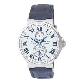Ulysse Nardin Marine Chronometer Stainless Steel Watch Ref. 263-67, circa  2010