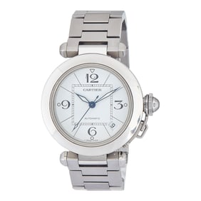 Cartier Pasha Stainless Steel Watch Ref. W31074M7 / 2324, circa  2005