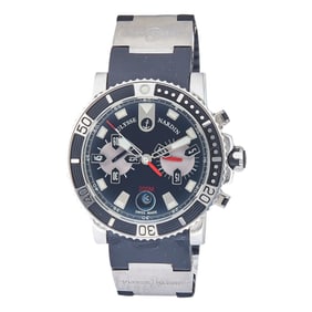 Ulysse Nardin Maxi Marine Diver Stainless Steel Watch Ref. 8003-102, circa  2010