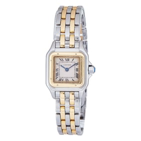 Cartier Panthère de Cartier 18K Yellow Gold/SS Watch Ref. W25029B6 / 1120, circa  1990