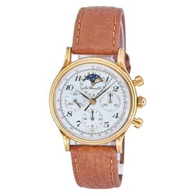 Heuer Gold Plated Watch Ref. 188.205/1, circa 1985