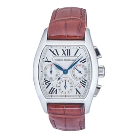 Girard Perregaux Richeville Stainless Steel Watch Ref. 27650,  2004