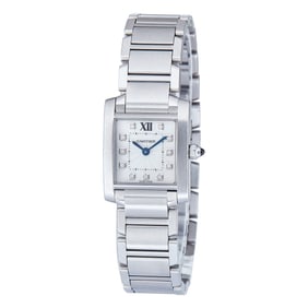Cartier Tank Francaise Stainless Steel Watch Ref. WE110006 / 3217,  2015