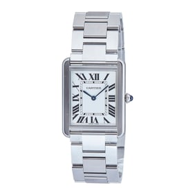 Cartier Tank Solo Stainless Steel Watch Ref. W5200014 / 3169,  2014