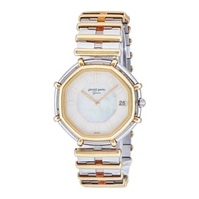 Gerald Genta 18K Yellow Gold/SS Watch Ref. G2860.7, circa  1990