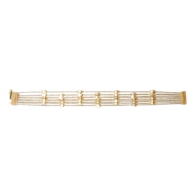 Marco Bicego 18K Yellow Gold Multi-Strand Chain Bracelet