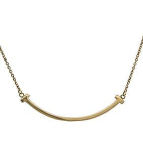 Tiffany & Co. Smile 18K Yellow Gold Necklace