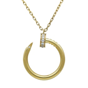 Cartier Juste un Clou 18K Yellow Gold Diamond Pendant Necklace