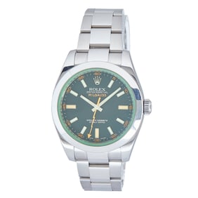 Rolex Milgauss Stainless Steel Watch Ref. 116400GV,  2016