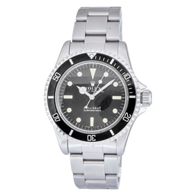 Rolex Submariner Stainless Steel Watch Ref. 5512, circa  1968