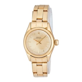 Rolex Oyster Perpetual 18K Yellow Gold Watch Ref. 6619, circa  1967