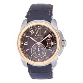 Cartier C de Cartier 18K Rose Gold/SS Watch Ref. W7100050 / 3389, circa  2015