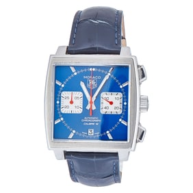 Tag Heuer Monaco Stainless Steel Watch Ref. CAW2111, circa  2016