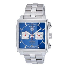 Tag Heuer Monaco Stainless Steel Watch Ref. CAW211-0,  2021