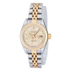Rolex Datejust 18K Yellow Gold/SS Watch Ref. 79173, circa  2002
