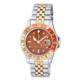 Rolex GMT Master 18K Yellow Gold/SS Watch Ref. 1675, circa  1973