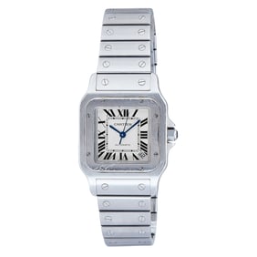 Cartier Santos Galbee Stainless Steel Watch Ref. W20098D6 / 2823, circa  2014