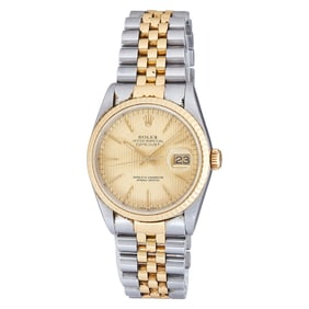 Rolex DateJust 36 18K Yellow Gold/SS Watch Ref. 16233, circa  1991